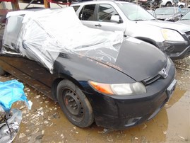 2008 Honda Civic LX Black 2DR 1.8L Vtec AT #A24850